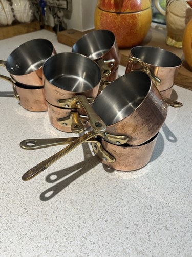 Mauviel mini copper - 10, pans